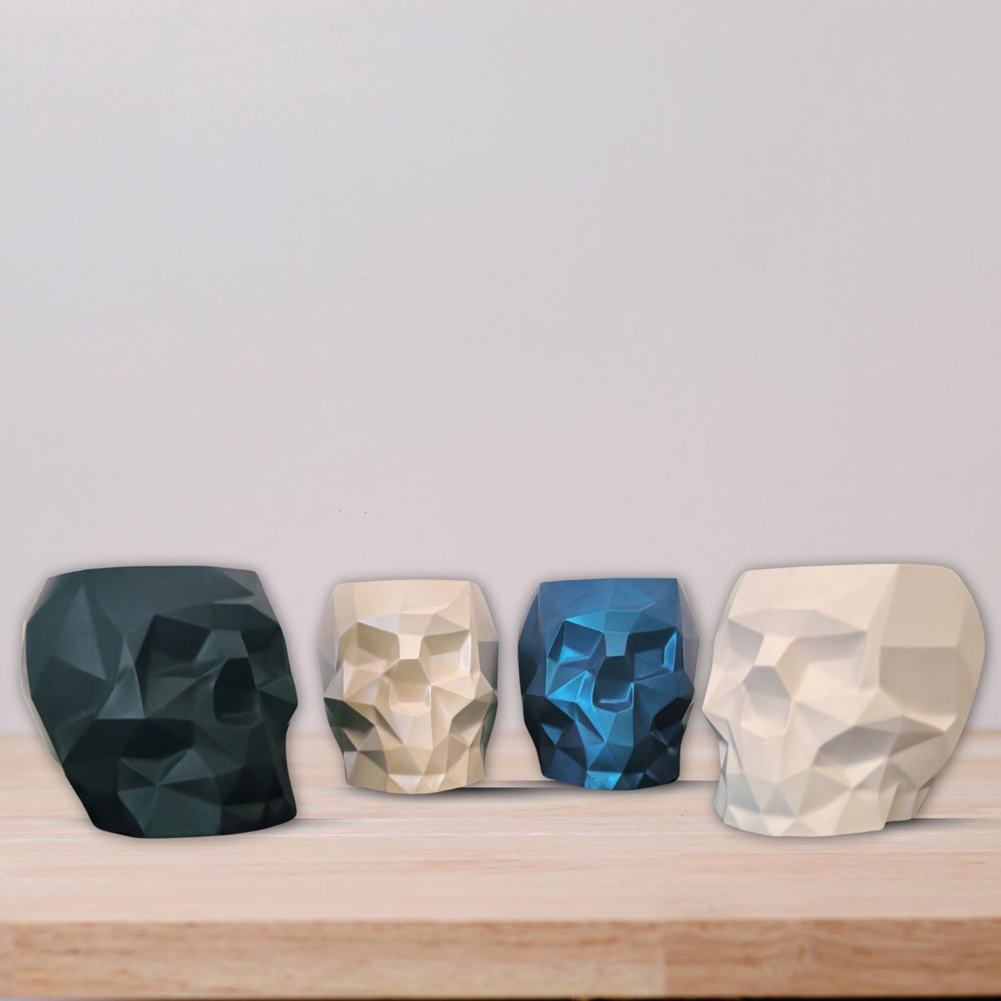 Dead Serious | Eco-Resin Skull Pot